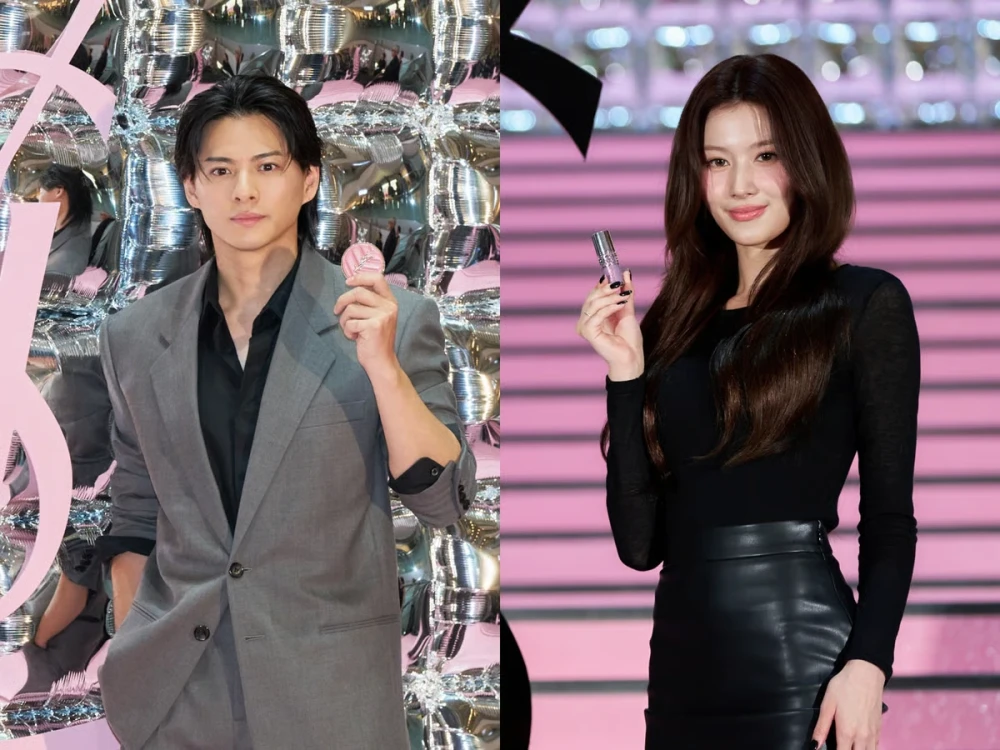 Sho Hirano dan SANA TWICE Hadiri Pop-up YSL Beauty di Tokyo